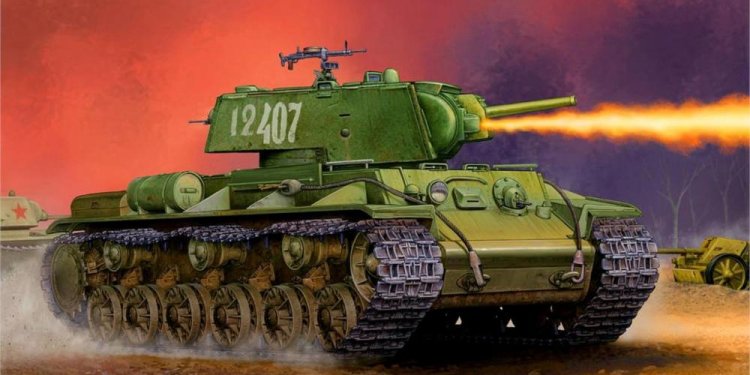 Art world war 2 WW2 KV-8S