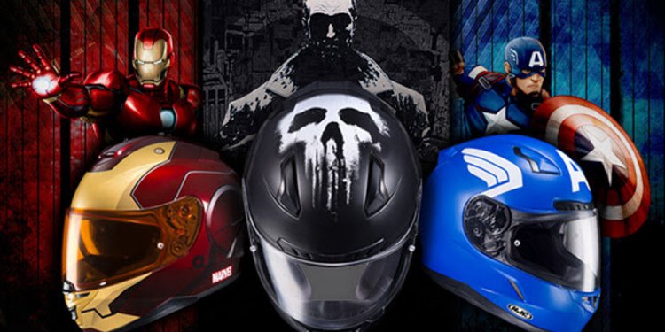 HJC Superhero Helmets