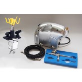 AB-130A Airbrush & Baby Panda Compressor system