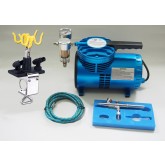 AS-06 Mini Diaphragm Compressor & AB-135A Airbrush Starter Kit