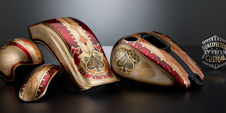 Custom Harley paint designs