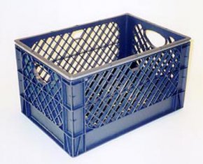 milk crate for airbrushing compressor crate