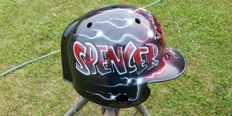 Airbrushed Helmets