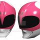 Pink Ranger helmet
