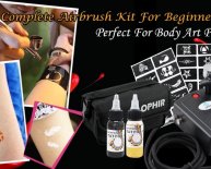Airbrush paint bottles