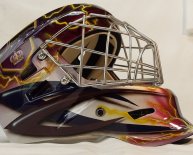 Custom airbrushing helmets