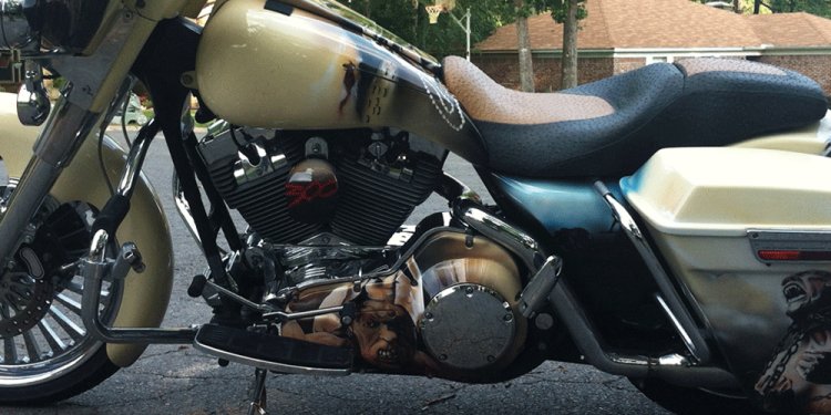 Custom Airbrushed motorcycles