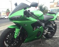 Custom painted sports bikes